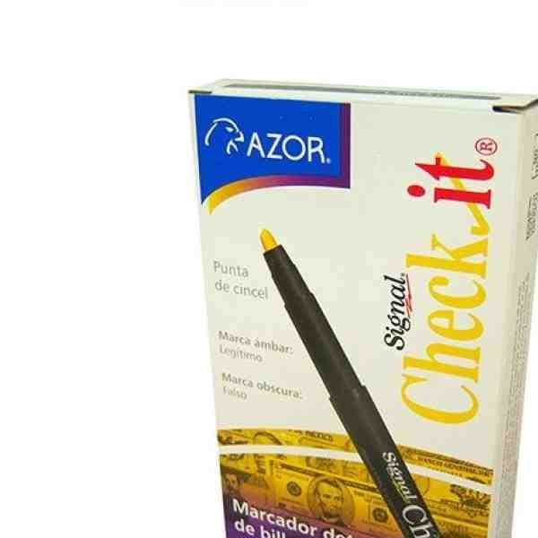 MARCADOR DELG. DETECT. BILLET.FALSOS CHECK IT CJ12